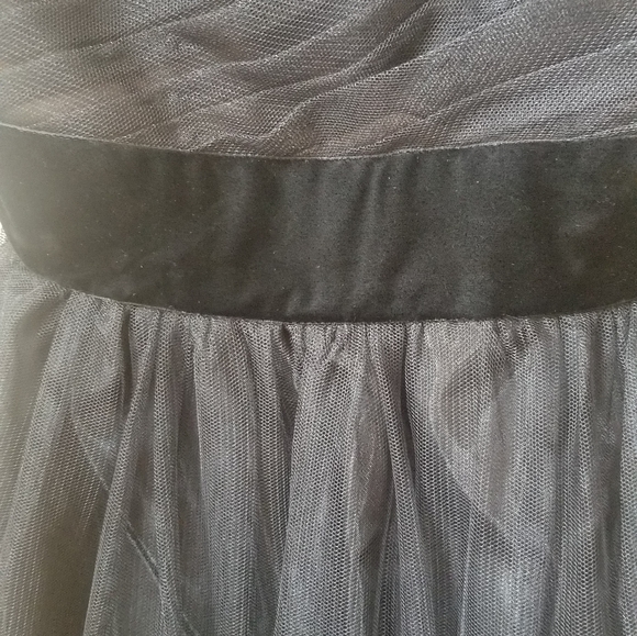 Marchesa Notte Tulle Strapless Dress - Picture 9 of 9